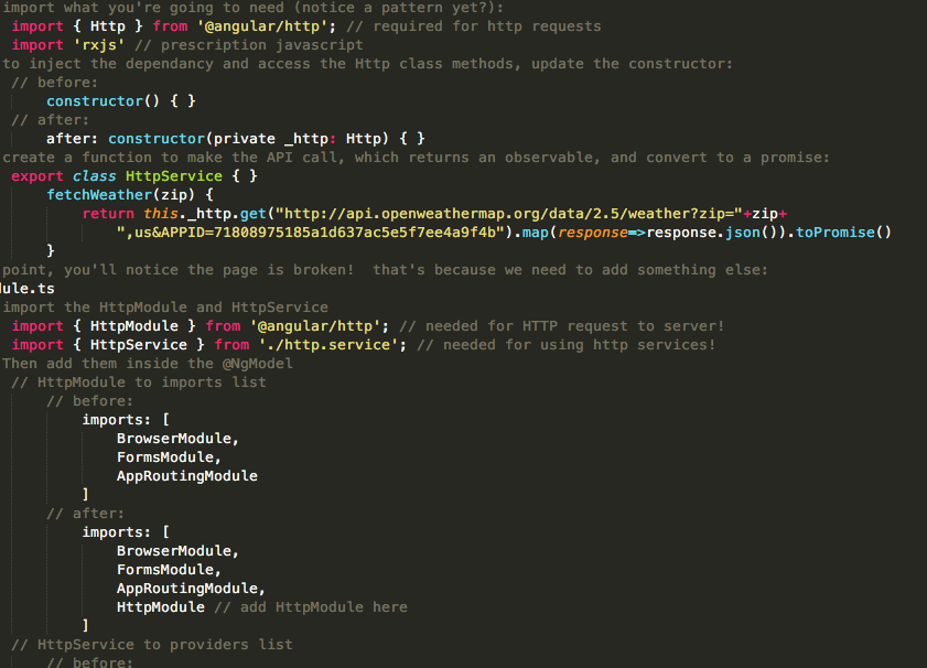 MEAN Stack HOW-TO Code Snippet